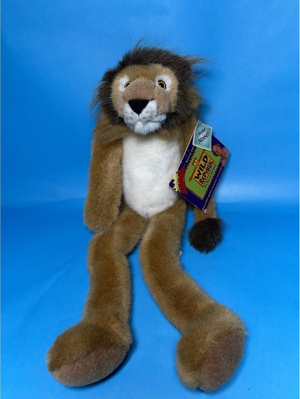 Wild Republic Lion Plush 17” Sound Jack Hanna Special Edition K&M With Tags
